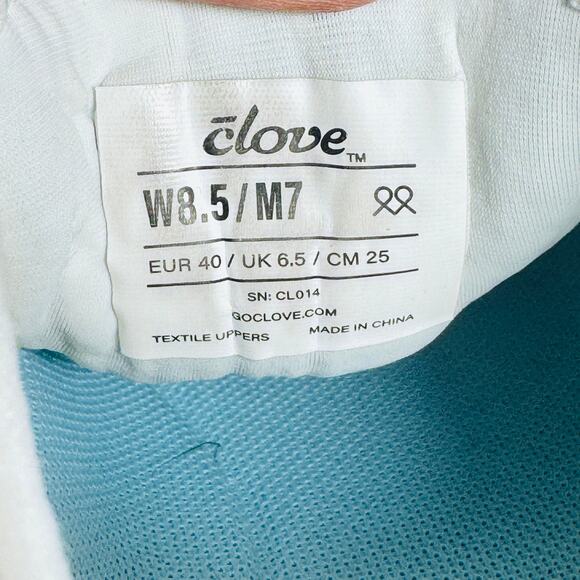 Clove We Support You Nursing Shoes Unisex Size W8.5/M7‎ White Low Top Lace Up - Picture 10 of 10